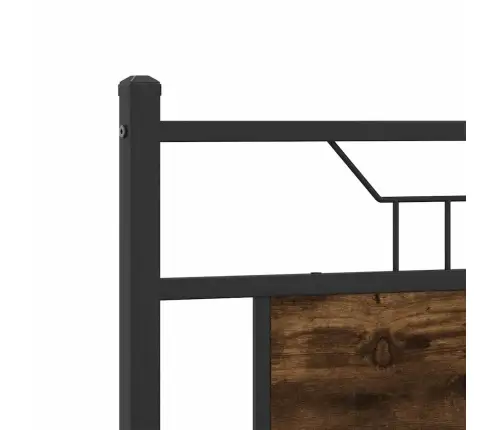 Lovos Rėmas Be Čiužinio, Dūminio Ąžuolo, 150X200cm Mediena