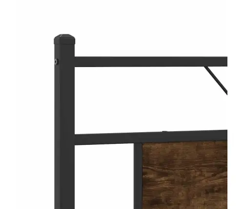 Voodiraam Ilma Madratsita Suitsutatud Tamm 183X213 Cm Tehispuit