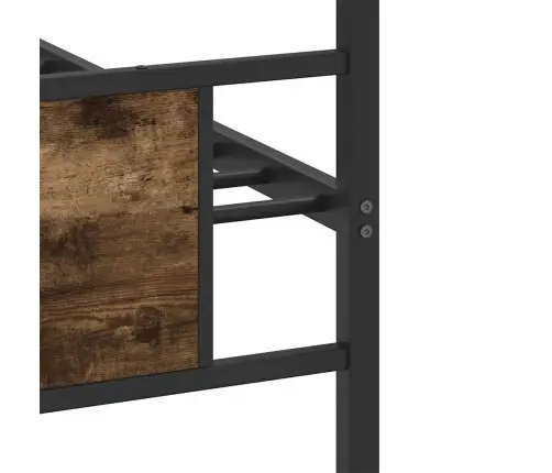 Gulta Bez Matrača, Ozolkoka, 75X190 Cm, Inženierijas Koks Vidaxl