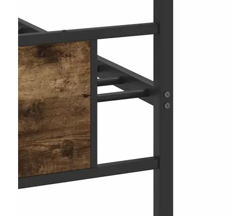 Lovos Rėmas Be Čiužinio, Dūminis, 90X190cm Apdirbta Mediena