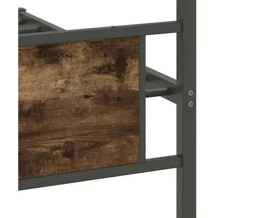 Gulta Bez Matrača, Ozolkoka, 100X200 Cm, Inženierijas Koks Vidaxl