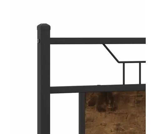 Gulta Bez Matrača, Ozolkoka, 140X190 Cm, Inženierijas Koks Vidaxl