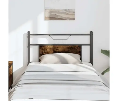 Galvūgalis, Dūminio Ąžuolo Spalvos, 75cm Mediena Ir Plienas