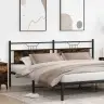 Galvūgalis, Dūminio Ąžuolo Spalvos, 200cm Mediena Ir Plienas