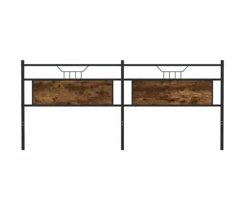 Galvūgalis, Dūminio Ąžuolo Spalvos, 200cm Mediena Ir Plienas