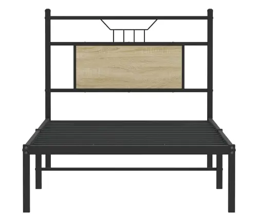 Lovos Rėmas Be Čiužinio, Sonoma, 90X190cm Apdirbta Mediena