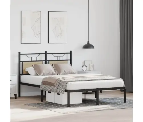 Gulta Bez Matrača, Ozolkoka, 120X190 Cm, Inženierijas Koks Vidaxl