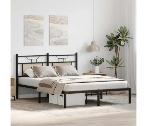 Lovos Rėmas Be Čiužinio, Sonoma, 140X200cm Apdirbta Mediena