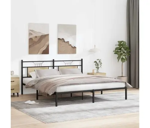 Lovos Rėmas Be Čiužinio, Sonoma, 160X200cm Apdirbta Mediena