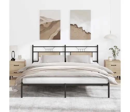 Lovos Rėmas Be Čiužinio, Sonoma, 160X200cm Apdirbta Mediena