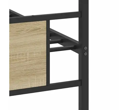 Peatsiga Voodiraam, Ilma Madratsita, Sonoma Tamm 90X190 Cm