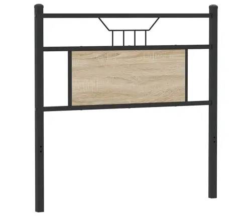 Galvūgalis Sonoma Ąžuolas 75 Cm Inžinerinis Medis Ir Plienas