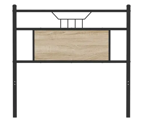 Galvūgalis Sonoma Ąžuolas 75 Cm Inžinerinis Medis Ir Plienas