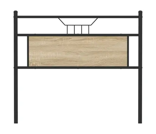 Galvūgalis Sonoma Ąžuolas 107 Cm Mediena Ir Plienas