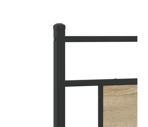 Galvūgalis Sonoma Ąžuolas 107 Cm Mediena Ir Plienas