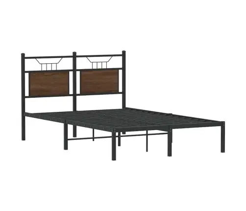 Lovos Rėmas Be Čiužinio, Dūminis, 120X200cm Apdirbta Mediena