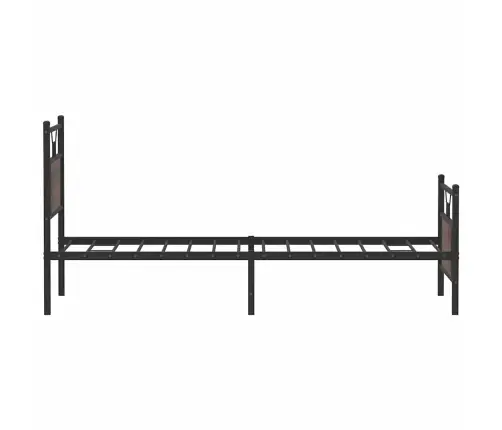 Gulta Bez Matrača, Brūna Ozola, 75X190 Cm, Inženierijas Koks Vidaxl