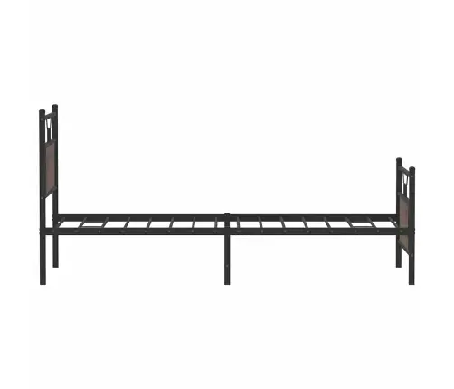 Gulta Bez Matrača, Brūna Ozola, 80X200 Cm, Inženierijas Koks Vidaxl