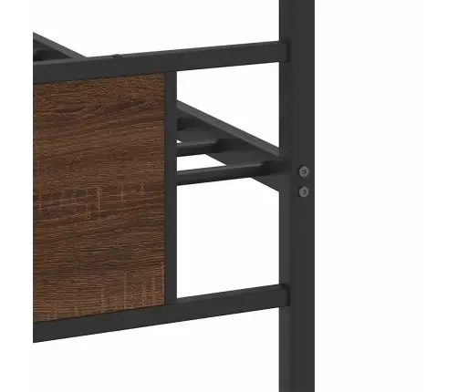 Lovos Rėmas Be Čiužinio, Dūminis, 90X190cm Apdirbta Mediena