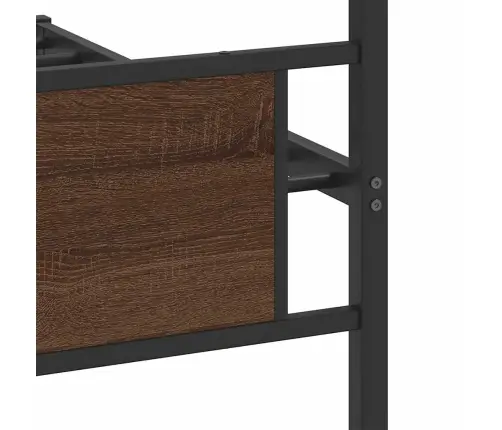 Peatsiga Voodiraam, Ilma Madratsita, Pruun Tamm 100X190Cm