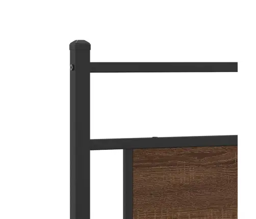 Voodiraam Ilma Madratsita, Pruun Tamm, 107X203 cm Tehispuit