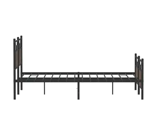 Voodiraam Ilma Madratsita Pruun Tamm 150X200 Cm Tehispuit