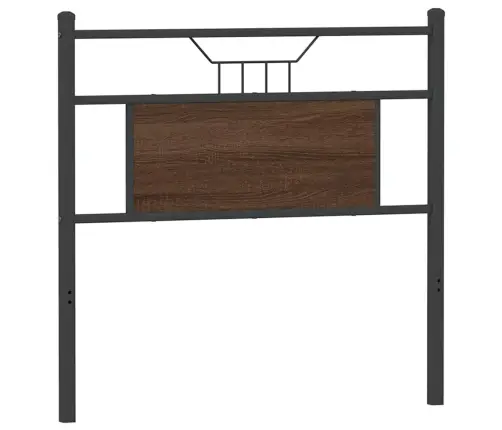 Galvūgalis, Ruda Ąžuolo Spalvos, 75cm Mediena Ir Plienas