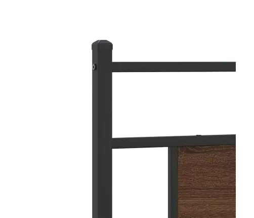 Voodipeats Pruun Tamm 80 Cm Tehispuit Ja Teras