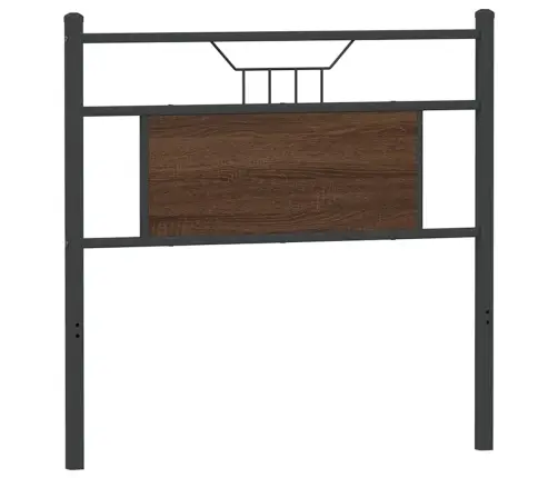 Voodipeats Pruun Tamm 90 Cm Tehispuit Ja Teras