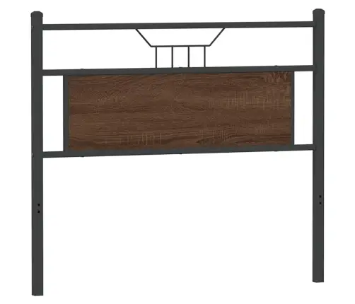 Voodipeats, Pruun Tamm, 107 cm Tehispuit Ja Teras