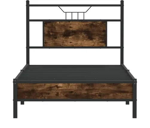 Gulta Bez Matrača, Ozolkoka, 75X190 Cm, Inženierijas Koks Vidaxl