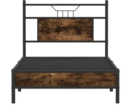 Lovos Rėmas Be Čiužinio, Dūminis, 90X190cm Apdirbta Mediena