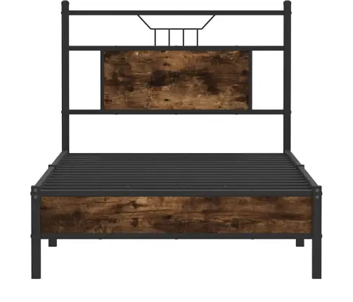 Gulta Bez Matrača, Ozolkoka, 90X200 Cm, Inženierijas Koks Vidaxl