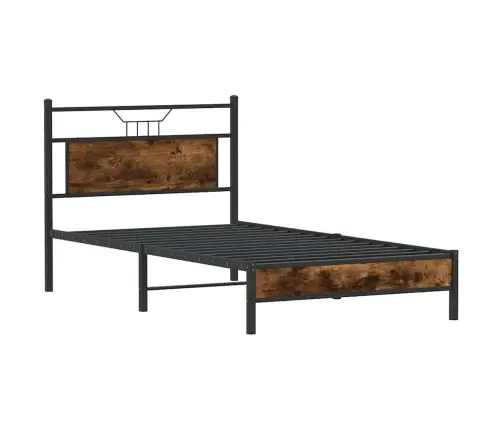 Lovos Rėmas Be Čiužinio, Dūminio Ąžuolo, 107X203 cm Mediena