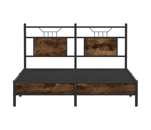 Lovos Rėmas Be Čiužinio, Dūminis, 137X190cm Apdirbta Mediena