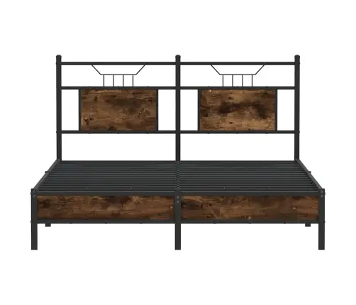 Lovos Rėmas Be Čiužinio, Dūminio Ąžuolo, 140X190cm Mediena