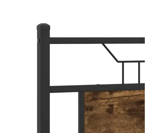 Peatsiga Voodiraam, Ilma Madratsita, Suitsutatud Tamm 140X200Cm