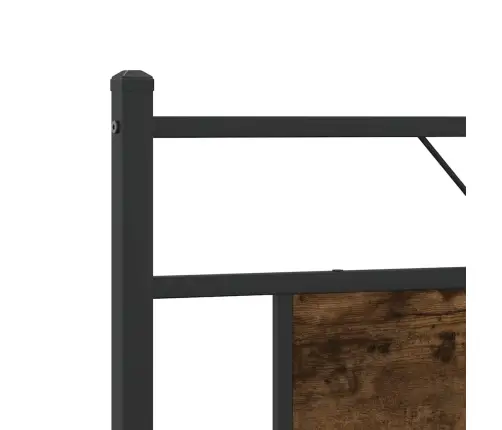 Voodiraam Ilma Madratsita Suitsutatud Tamm 183X203 Cm Tehispuit