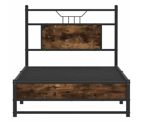 Gulta Bez Matrača, Ozolkoka, 75X190 Cm, Inženierijas Koks Vidaxl