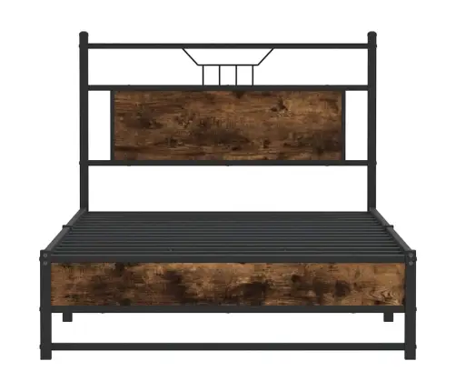 Gulta Bez Matrača, Ozolkoka, 100X190 Cm, Inženierijas Koks Vidaxl