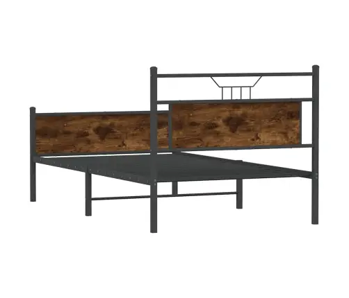 Lovos Rėmas Be Čiužinio, Dūminis, 100X190cm Apdirbta Mediena