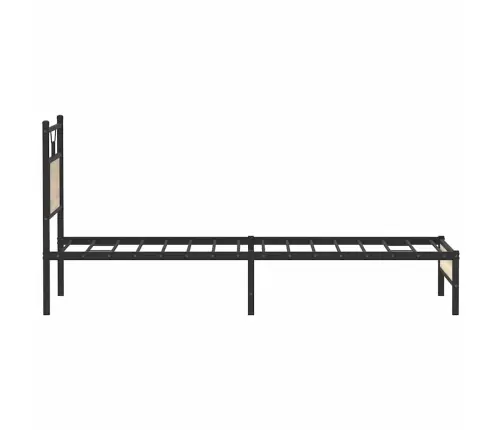 Lovos Rėmas Be Čiužinio, Sonoma, 80X200cm Apdirbta Mediena