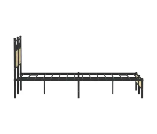 Lovos Rėmas Be Čiužinio, Sonoma, 120X200cm Apdirbta Mediena