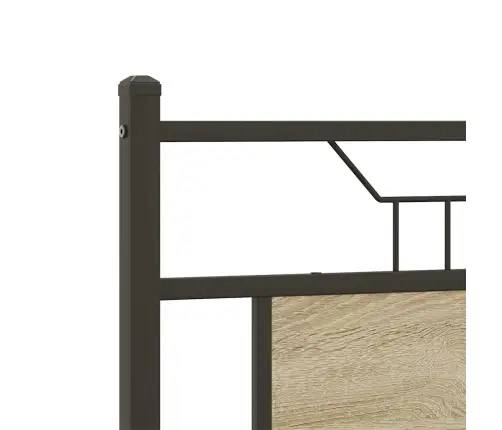 Gulta Bez Matrača, Ozolkoka, 140X190 Cm, Inženierijas Koks Vidaxl