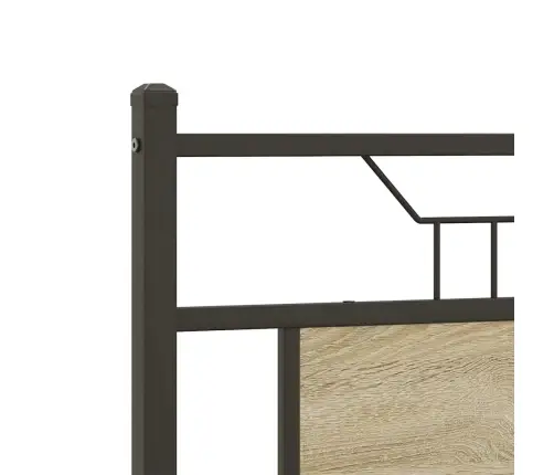 Gulta Bez Matrača, Ozolkoka, 150X200 Cm, Inženierijas Koks Vidaxl