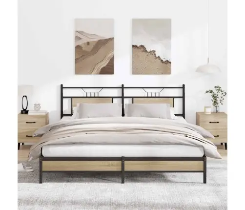 Peatsiga Voodiraam, Ilma Madratsita, Sonoma Tamm 160X200 Cm