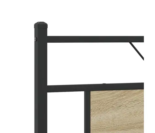 Voodiraam Ilma Madratsita, Sonoma Tamm, 183X213 cm Tehispuit