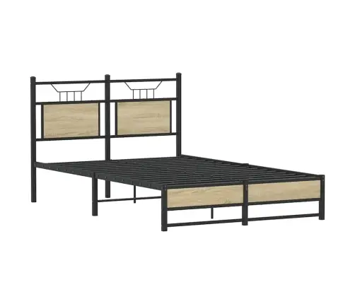 Lovos Rėmas Be Čiužinio, Sonoma, 120X200cm Apdirbta Mediena