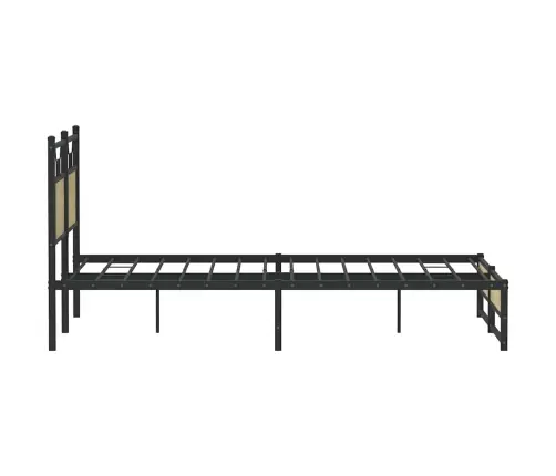 Gulta Bez Matrača, Ozolkoka, 150X200 Cm, Inženierijas Koks Vidaxl