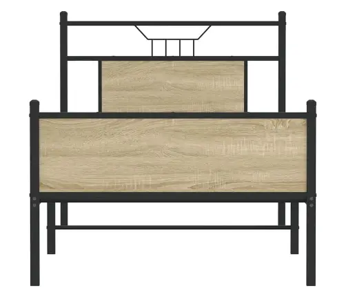 Peatsiga Voodiraam, Ilma Madratsita, Sonoma Tamm 80X200 Cm